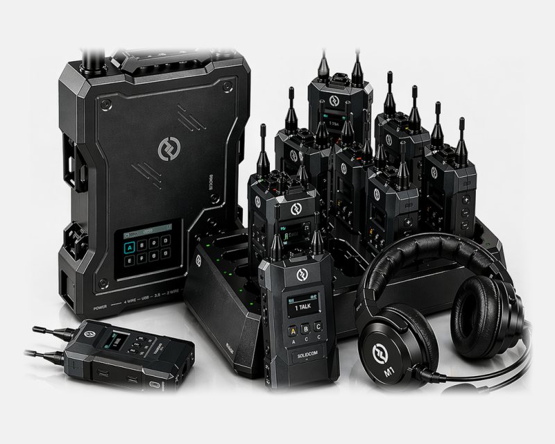 Kit Solidcom Hollyland M1 com 8 belts